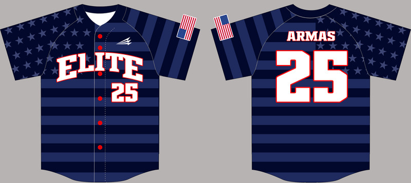 Elite Custom HexaFlex Baseball Jersey #J3