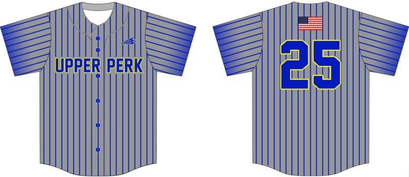 Upper Perk Custom Hexaflex Baseball Jersey #J1