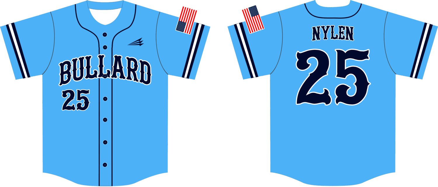 Bullard Custom Hexaflex Baseball Jersey #J1