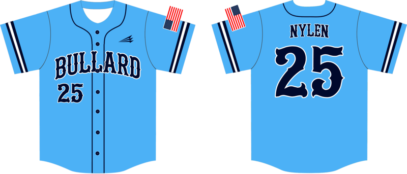 Bullard Custom Hexaflex Baseball Jersey #J1