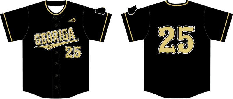 Georgia Grays Custom HexaFlex Baseball Jersey #J4