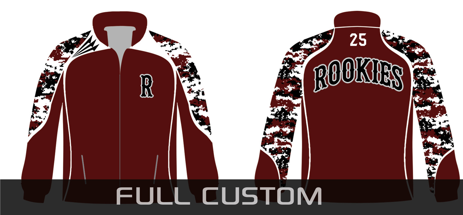 Dunkirk Rookies Baseball Crusader Rainproof  Track Jacket