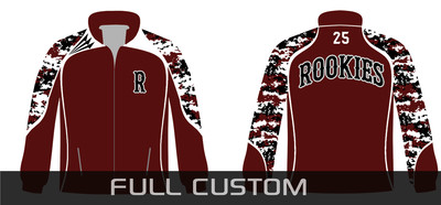 Dunkirk Rookies Baseball Crusader Rainproof  Track Jacket