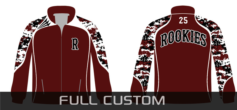 Dunkirk Rookies Baseball Crusader Rainproof  Track Jacket