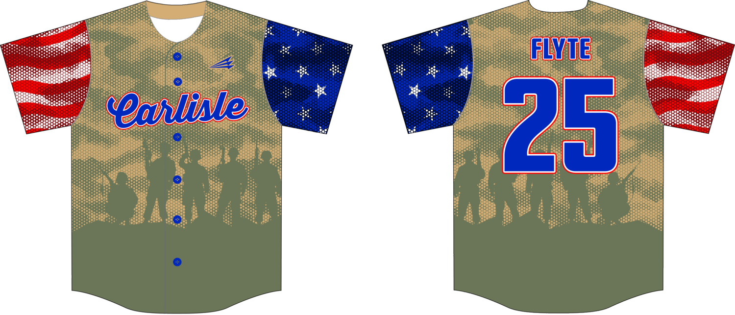 Carlisle Custom NanoDri Baseball Jersey #J1B