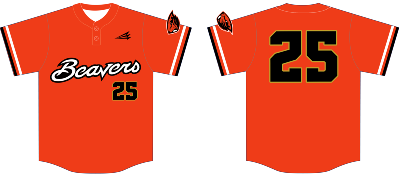 Beavers (Smith) Custom HexaFlex Baseball Jersey #J9