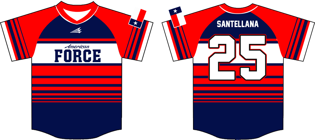 American Force Custom Baseball Jersey #1