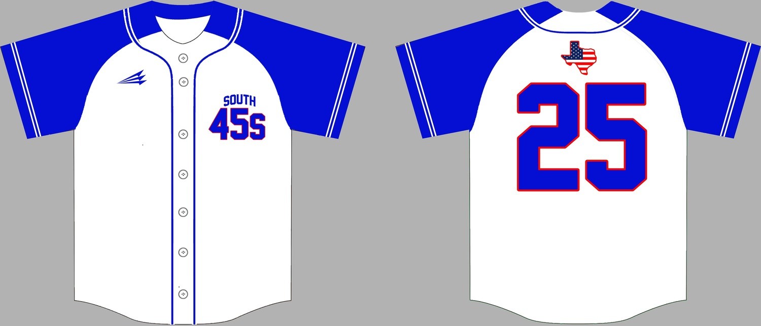 South 45s Custom Baseball Jersey Design #6