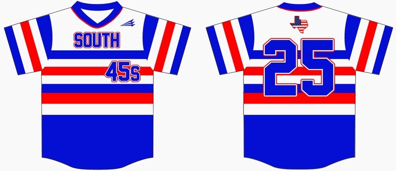 South 45s Custom Baseball Jersey Design #1C