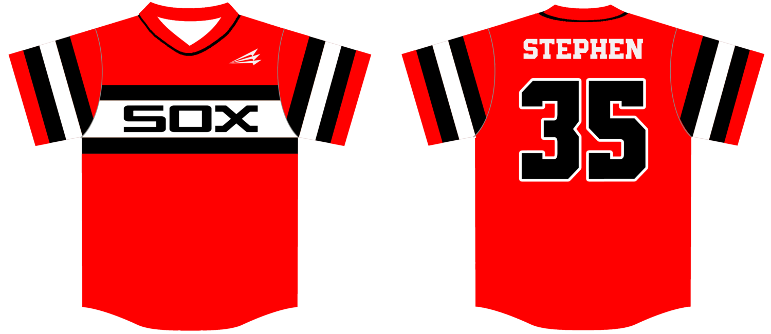 Tennessee Blacksox Custom Baseball Jersey Design #2