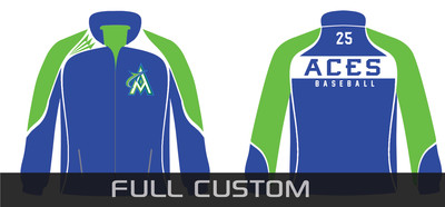 Midland Aces Baseball Crusader Rainproof  Track Jacket