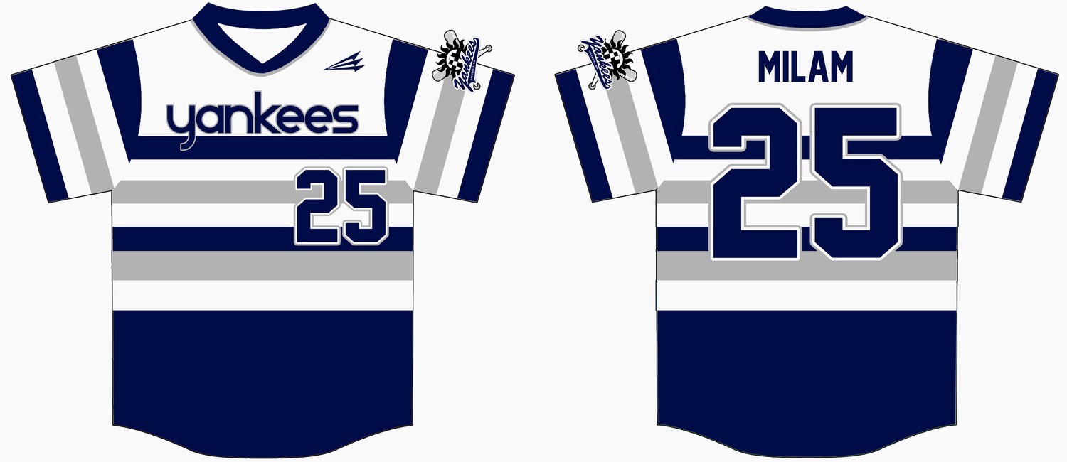 Las Cruces Yankees Custom Jersey Design #3