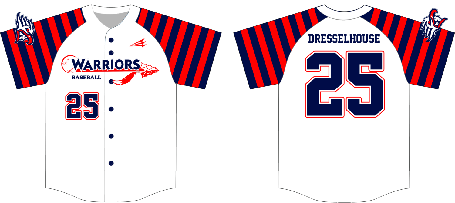 Southwest Oakland Warriors Custom Baseball Jersey #2C