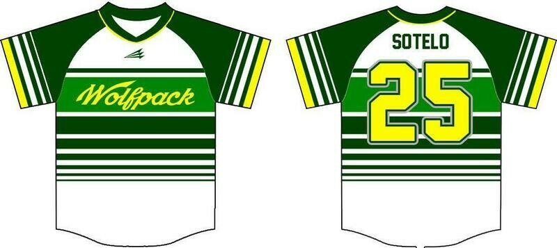 Wolfpack Baseball (Sotelo) Custom Baseball Jersey Design #2