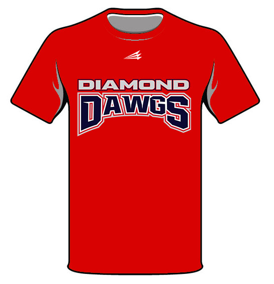 Sherman Oaks Diamond Dawgs Custom Hyper Tee #HT1