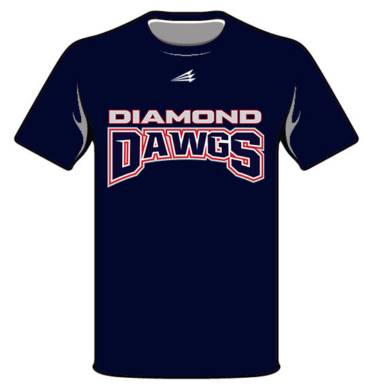 Sherman Oaks Diamond Dawgs Custom Hyper Tee #HT2