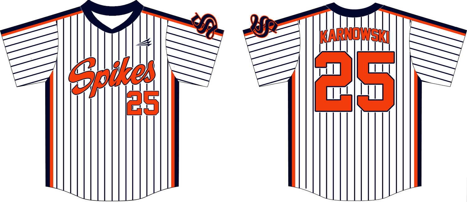 Spikes Baseball (Karnowski) Custom NanoDri Baseball Jersey #J7B