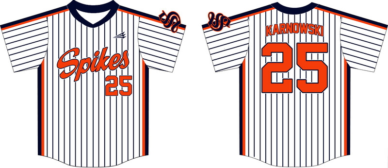 Spikes Baseball (Karnowski) Custom NanoDri Baseball Jersey #J7B