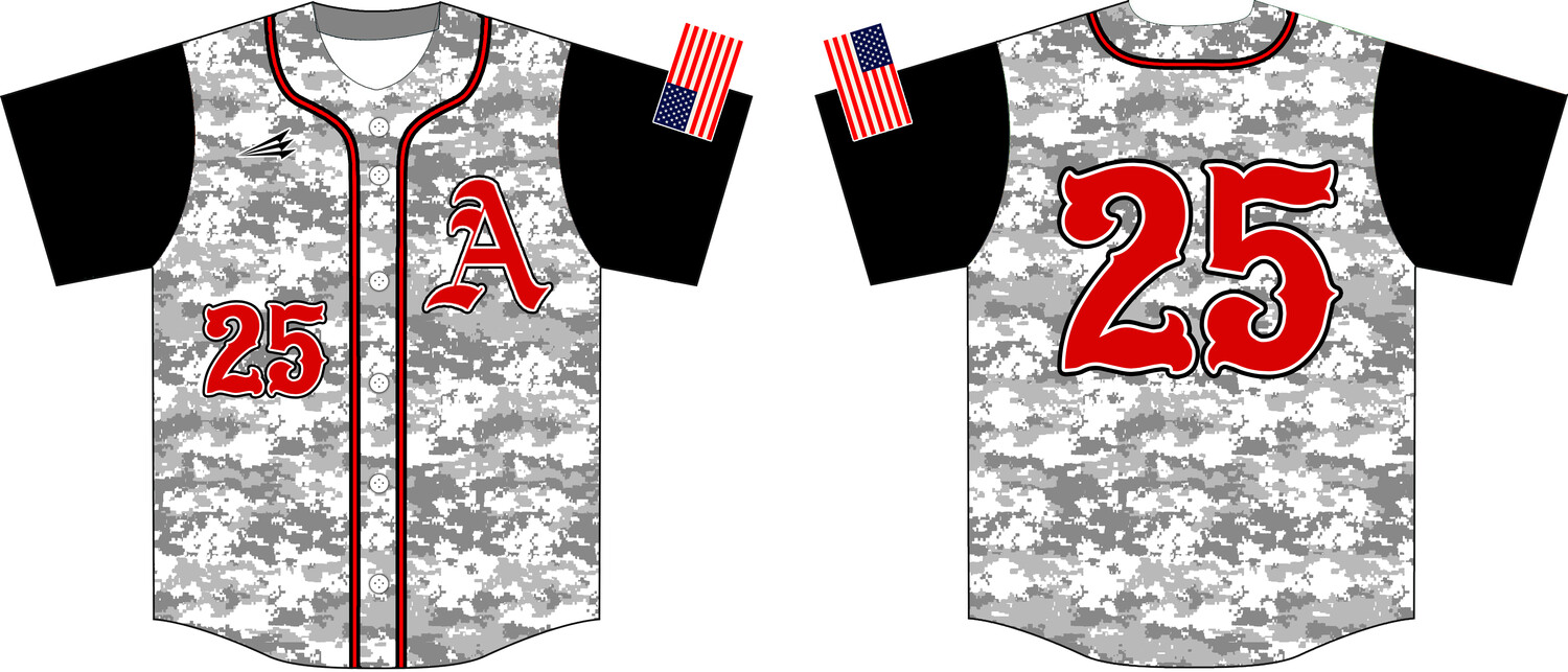 Allendale Custom HexaFlex Baseball Jersey #J1