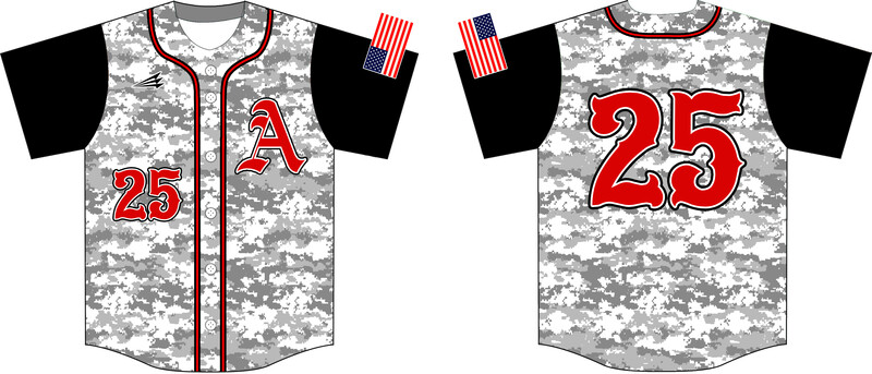 Allendale Custom HexaFlex Baseball Jersey #J1