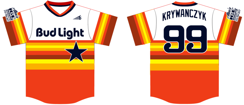 Bud Light Custom NanoDri Baseball Jersey #J1