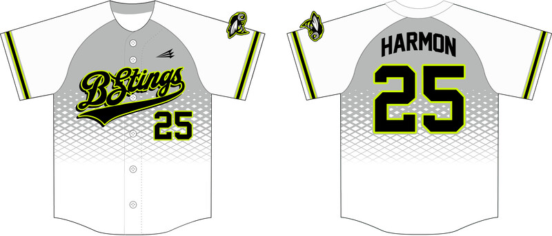 BStings Baseball Custom Hexaflex Baseball Jersey #J5B