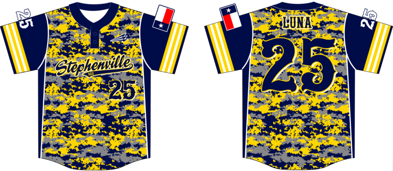 Stephenville Sox Custom Jersey Design #2