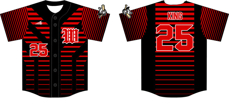Franklin Wolfpack Custom HexaFlex Baseball Jersey #J3