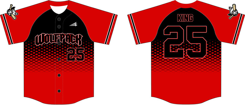 Franklin Wolfpack Custom HexaFlex Baseball Jersey #J4