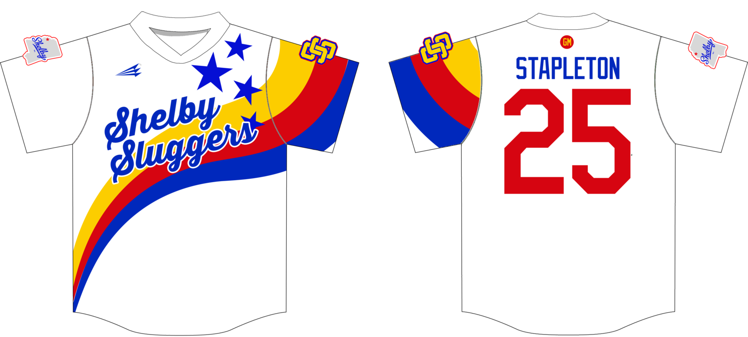 Shelby Sluggers Custom HexaFlex Baseball Jersey  #J8E