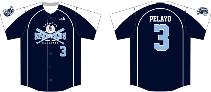 Paramus Travel U10 (shirtprinting.com) Custom HexaFlex Baseball Jersey #J1D