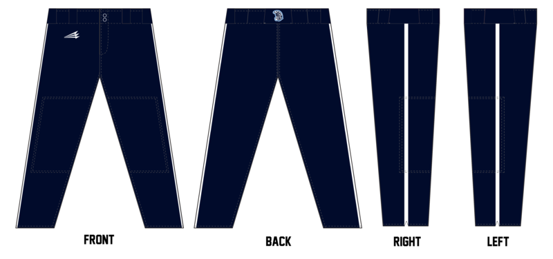 Paramus Travel U10 (shirtprinting.com) Custom Stacheman Elite Long Baseball Pants #BP1