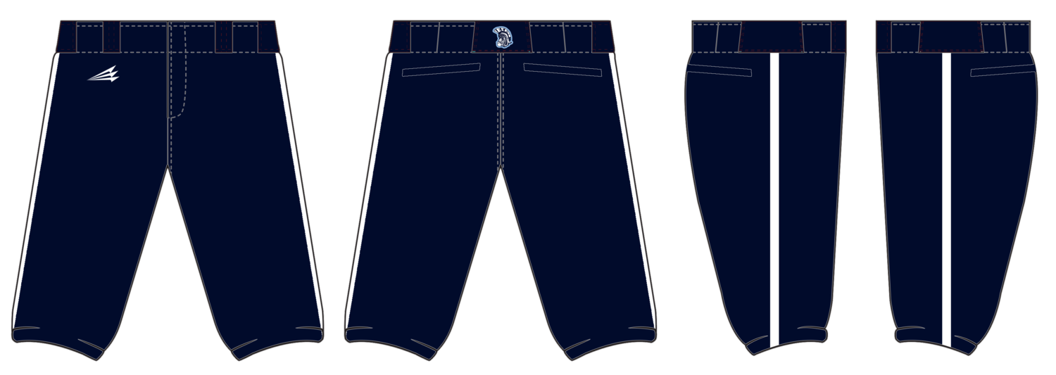 Paramus Travel U10 (shirtprinting.com) Custom Stacheman Elite Knicker Baseball Pants #BP2