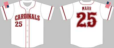 Pottsboro Cardinals Custom HexaFlex Baseball Jersey #J4c