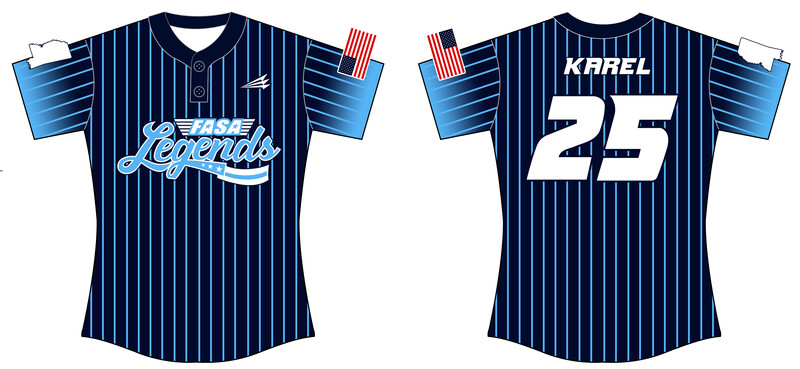 FASA Legends Custom NanoDri Softball Jersey #J5B