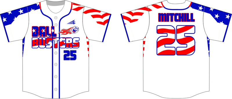 Ball Busters Custom NanoDri Baseball Jersey #J3B