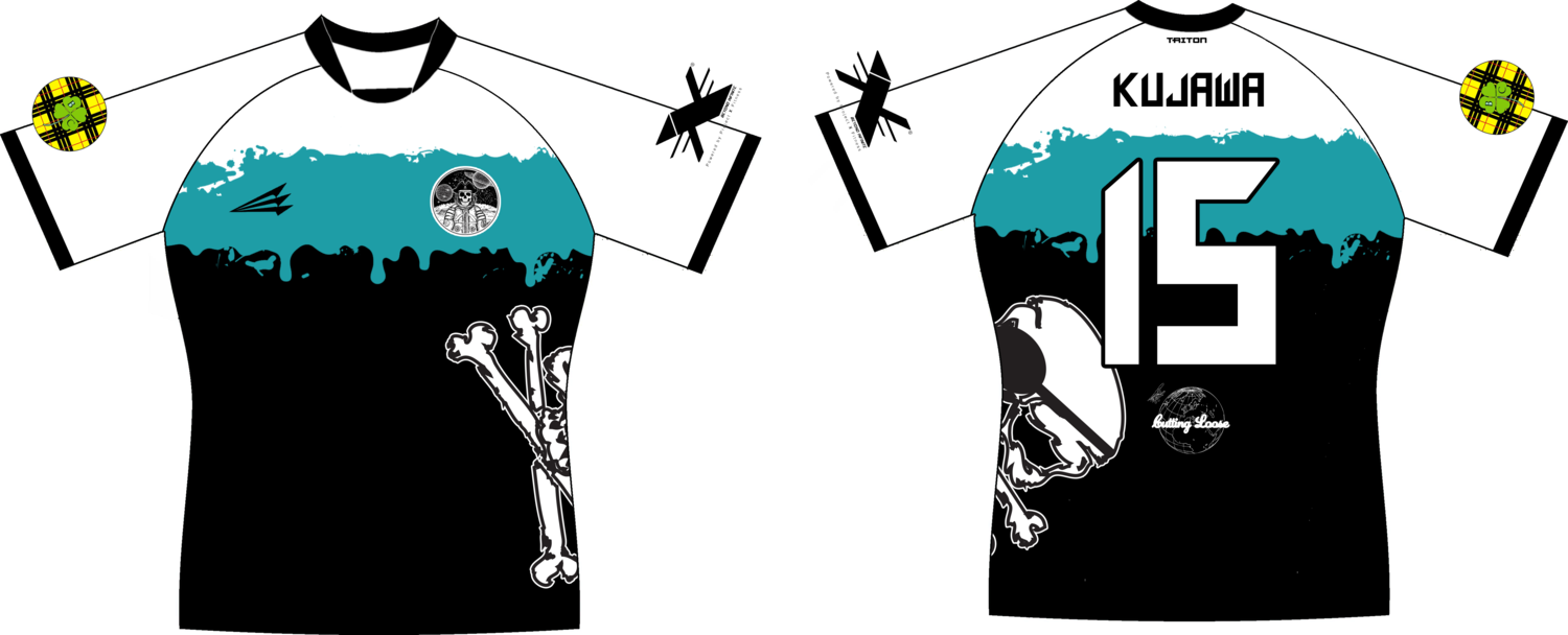 Treasure Coast Pirates Custom Classic Rugby Jersey #J1d