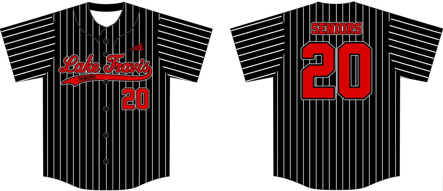 Lake Travis Custom HexaFlex Baseball Jersey #J1B