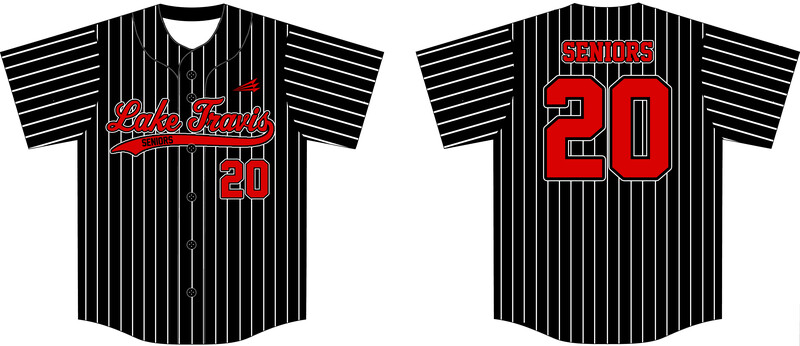 Lake Travis Custom HexaFlex Baseball Jersey #J1B