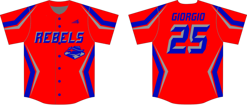 Red Hook Rebels Custom HexaFlex Baseball Jersey #J4B