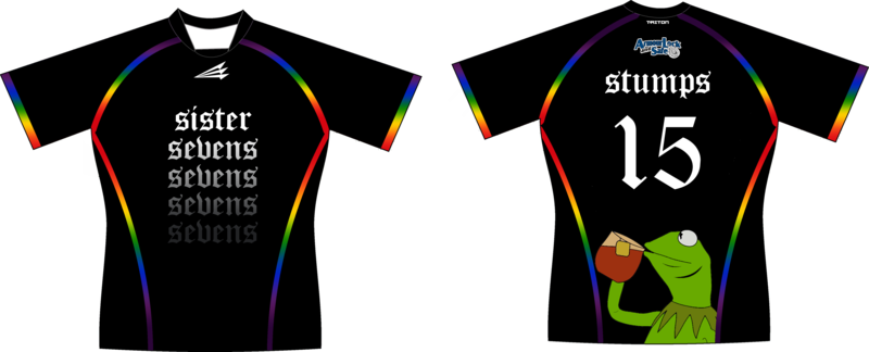 Sister Sevens Custom Classic Rugby Jersey #J2b