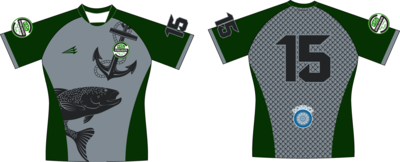 Skagit Valley Steelheads Custom Classic Rugby Jersey #J1c