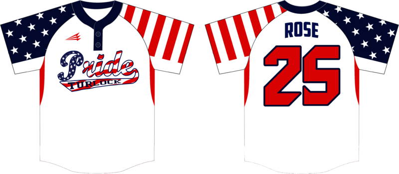 Turlock Pride Custom NanoDri Baseball Jersey #J1B