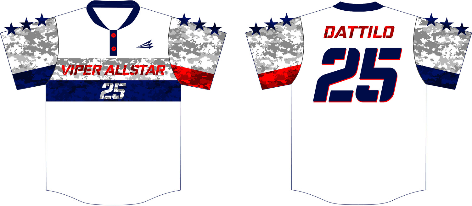 Vipe Allstars Custom HexaFlex Baseball Jersey #J2B