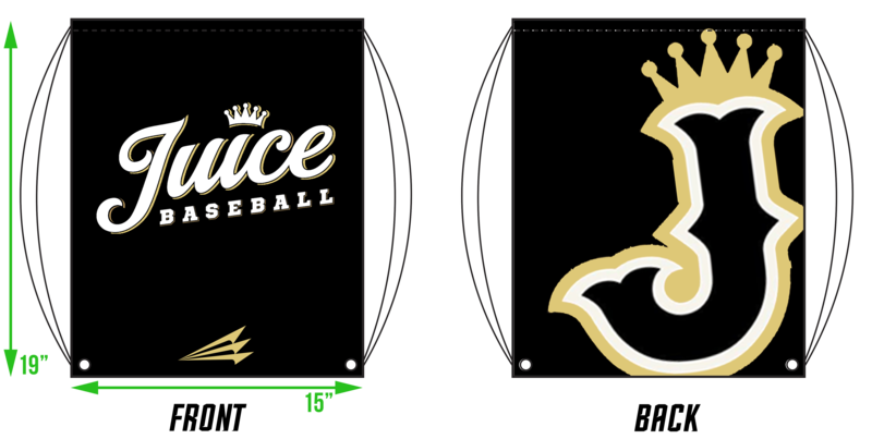 Juice Baseball Custom Drawstring Bag #DB1