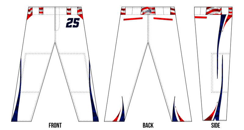 Bat Attitudes Custom Long Elite Baseball Pants #BP1