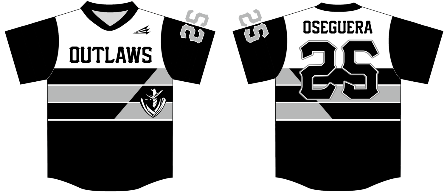 East Bay Outlaws Custom Nanodri Baseball Jersey #J1A