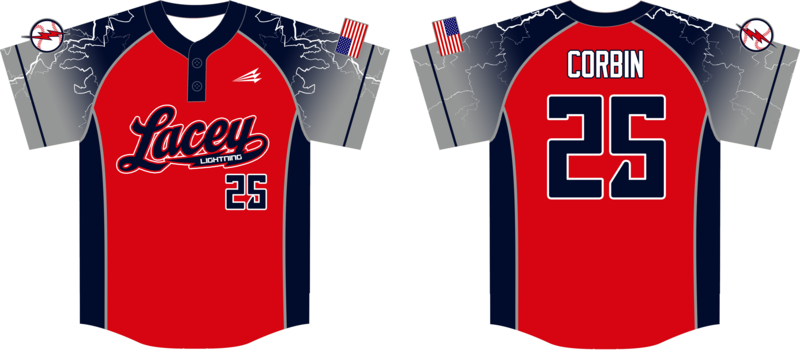 Lacey Lightning Custom HexaFlex Baseball Jersey #J5