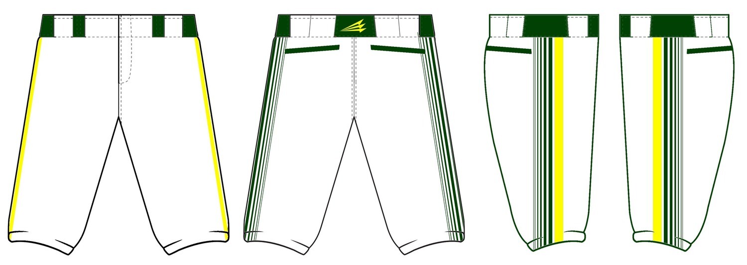 Wolfpack Baseball (Sotelo) Custom Baseball Pants #2
