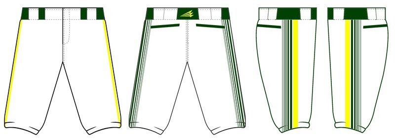Wolfpack Baseball (Sotelo) Custom Baseball Pants #2